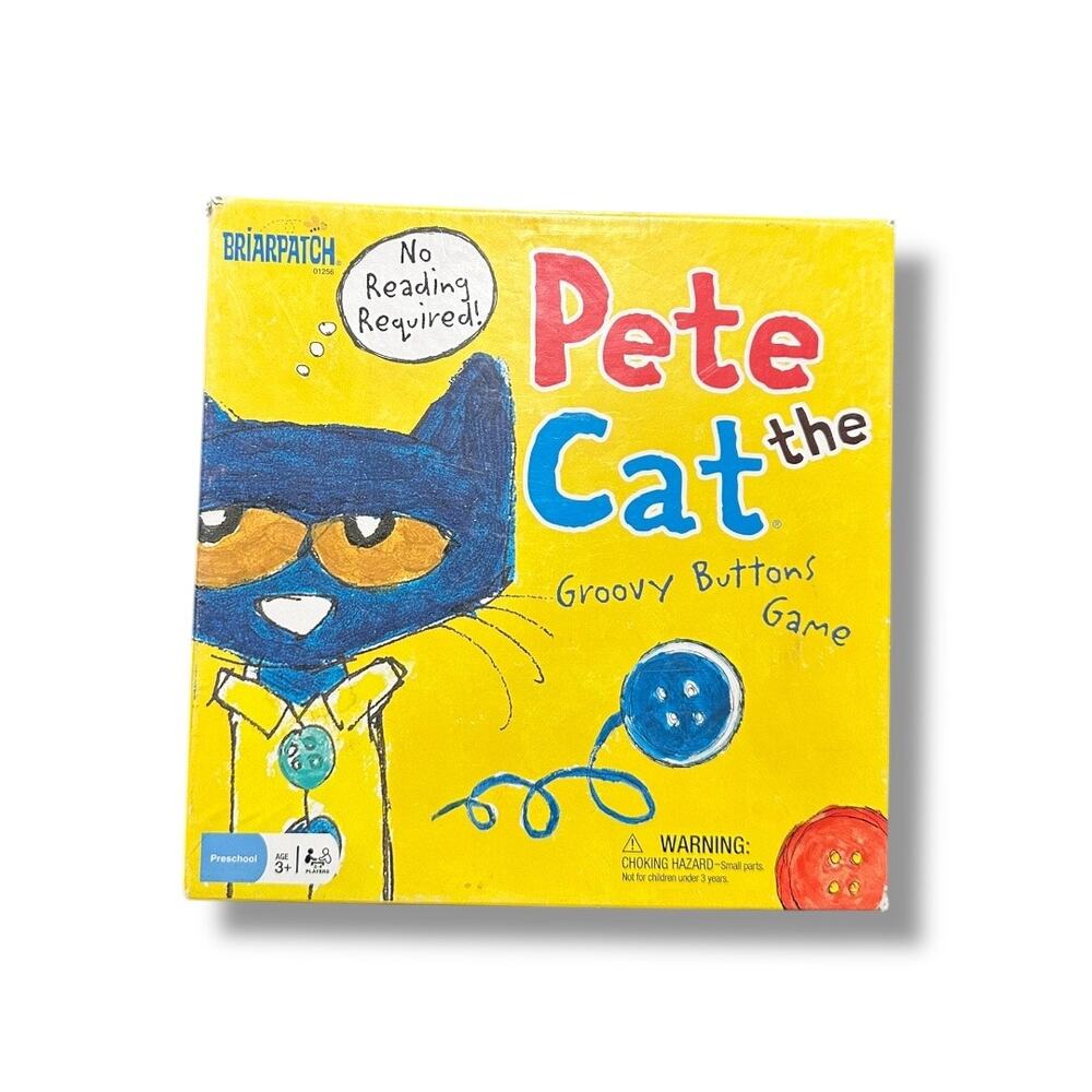 Briarpatch Pete the Cat Groovy Buttons Game
